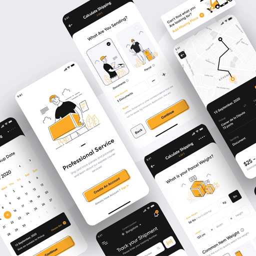 FastPartner Local Parcel Delivery System — Map Based Logistics App