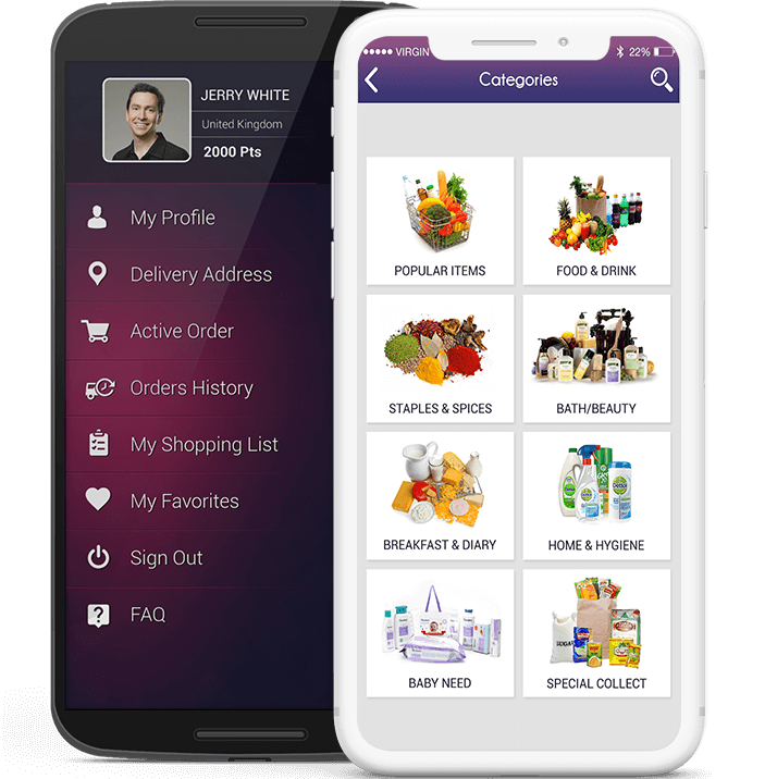 RedGross – one grocery delivery solution covering customers, stores and drivers
