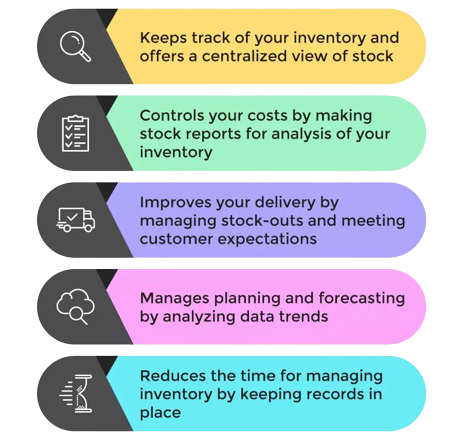 RedInvento inventory management perks – QR scanning, stock sync and multi-warehouse control